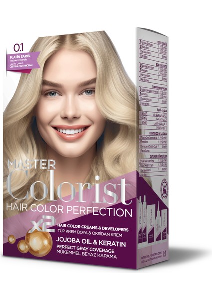 Set Boya 0.1 Platin Sarısı