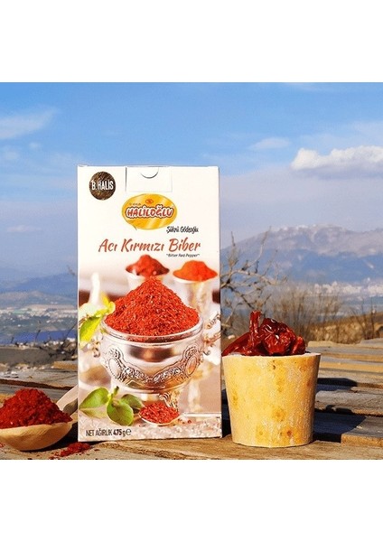 Kahramanmaraş Pul Biberi B. Halis (475 Gr.)