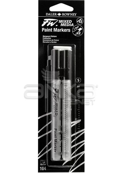 Fw Mixed Media Paint Marker Sets 104 1-3mm Kesik Uç (S)