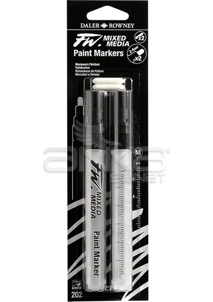 Fw Mixed Media Paint Marker Sets 202 2-4mm Yuvarlak Uç (M)