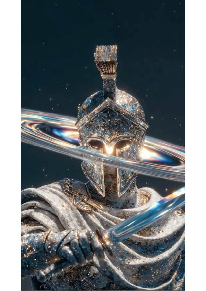 Parlayan Şovalye V2 Ev Duvar Salon Güzellik Salonu Ofis Dükkan Dekarasyon Kanvas Tablo fiyatları