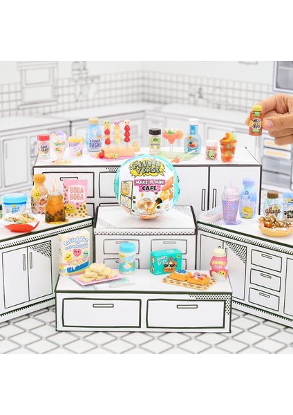 Miniversecafe 4. Seri Mini Miniatür Yiyecek ve Içecek Seti fiyatları