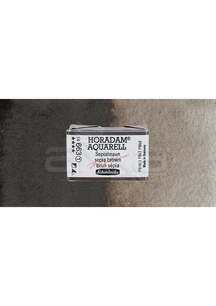 Horadam Aquarell 1/1 Tablet 663 Sepia Brown Seri 1
