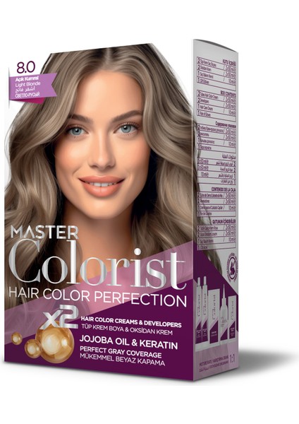 Set Boya 8.0 Açık Kumral