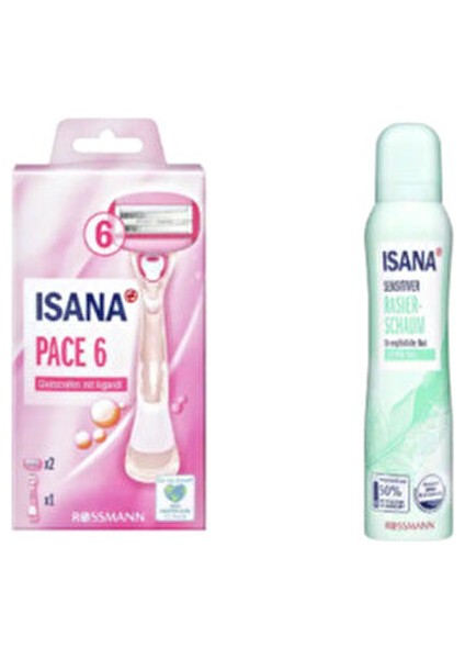 Epilasyon Avantaj Paketi (6 Bıçaklı Tıraş Bıçağı + Tıraş Köpüğü 150ML)