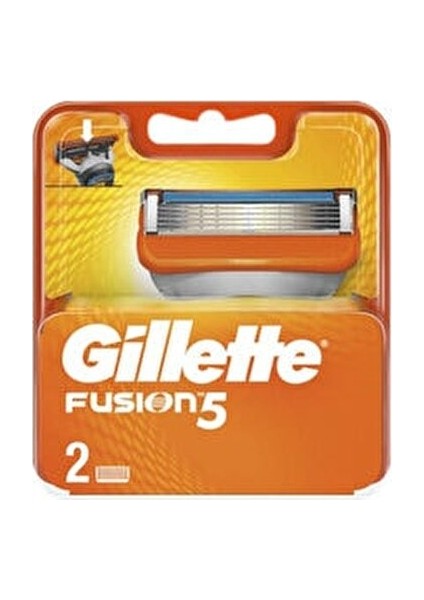 Fusion 2'li Yedek Tıraş Bıçağı Kullan-At Özelliği ile Erkekler İçin Pratik Çözüm