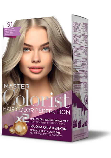 Set Boya 9.1 Elmas Sarısı