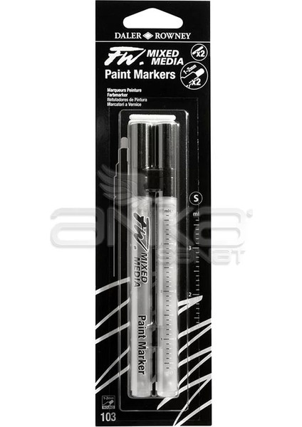 Fw Mixed Media Paint Marker Sets 103 1-2mm Yuvarlak Uç (S)