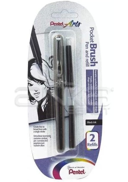 Pocket Brush Pen And Refills
