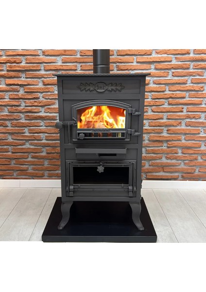 Fırınlı Bungalov Şömine