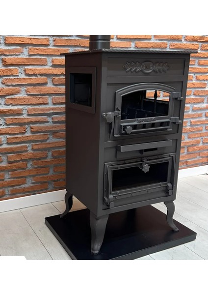 Fırınlı Bungalov Şömine modelleri