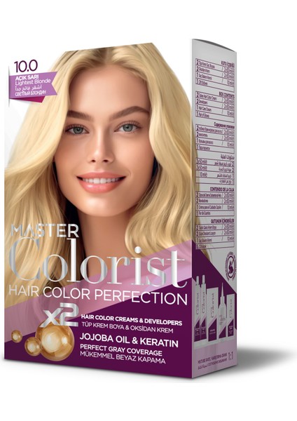 Set Boya 10.0 Açık Sarı