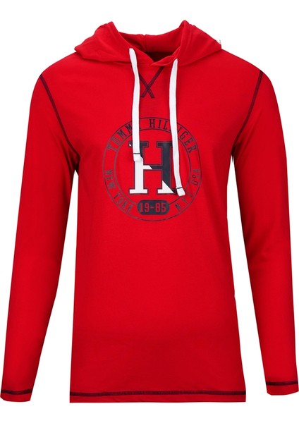 09T4197-608 Erkek Sweatshirt Kırmızı