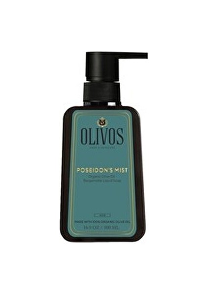 %100 Doğal Zeytinyağlı Bergamot Kokulu Sıvı El Sabun Yoğun Nemlendirici Arındırıcı Bitkisel 500 ml