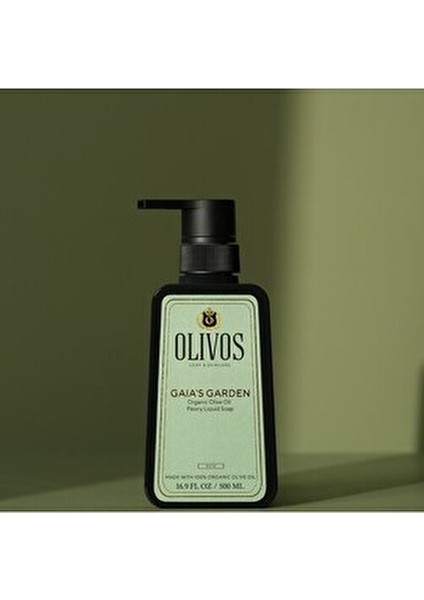 %100 Doğal Zeytinyağlı Şakayık Kokulu Sıvı El Sabun Yoğun Nemlendirici Arındırıcı Bitkisel 500 ml