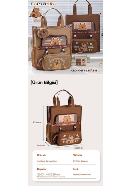 Çocuk Taşınabilir Kapibara Öğretim Çantası (Yurt Dışından) indirimleri