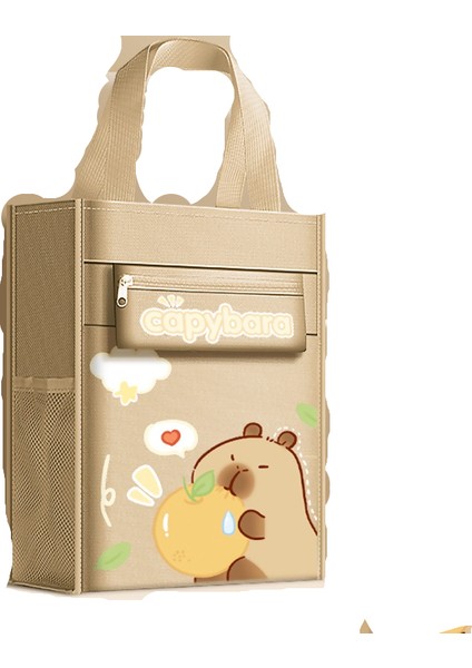 Öğrenci Tuval Taşınabilir Ders Çantası Bilgi Depolama Çantası (Yurt Dışından)