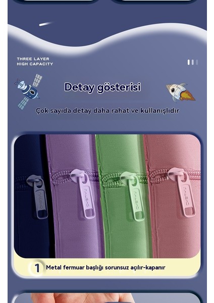 Öğrenci Karikatür Taşınabilir Ders Çantası Ders Kitabı Malzeme Saklama Çantası (Yurt Dışından) indirimleri