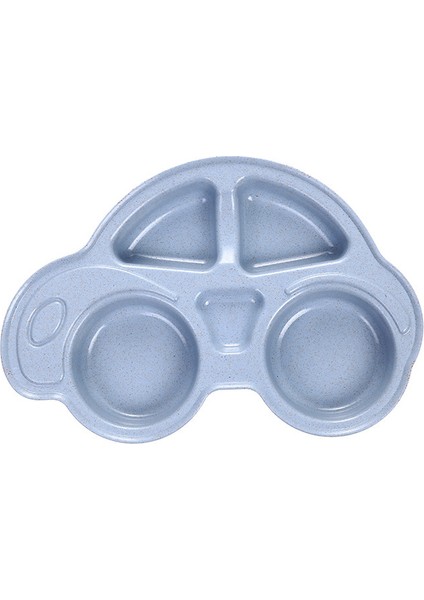 Çocuk Karikatür Araba Sofra Takımı Bölmeli Yemek Tabağı (Yurt Dışından)