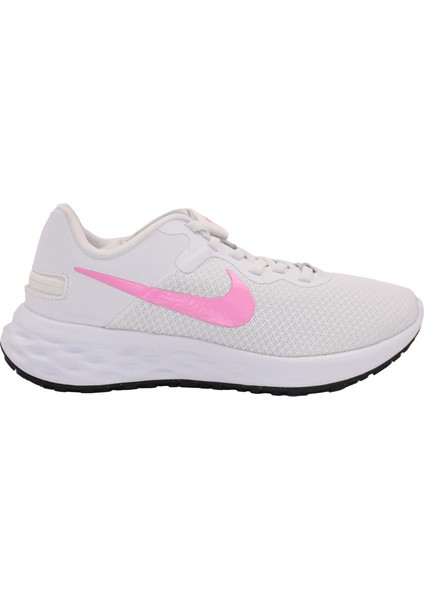 W Revolution 6 Flyease Nn DC8997-100 Kadın Spor Ayakkabı Gri Pembe