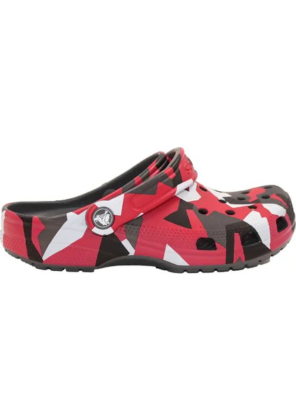 Geo Camo Clog 211009-0IE Kadın Terlik Çok Renkli