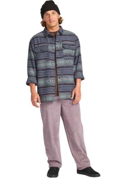 Offshore Jacquard Flannel Erkek Mavi Gömlek fiyatları