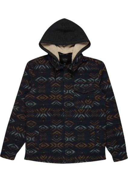 Furnace Bonded Flannel Erkek Mavi Gömlek