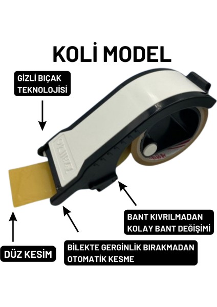 Zzalrıo Ofis Ev ve Kargo Kullanımı Için Pratik Çözüm - Koli Bant Kesici fiyatları