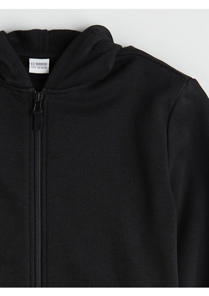 Uzun Kollu Kız Çocuk Kalın Fermuarlı Sweatshirt (W5) fiyatları