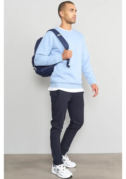 Çetinkaya Mentality 3036 3 Ip Bisiklet Yaka Mavi Sweatshirt fiyatları