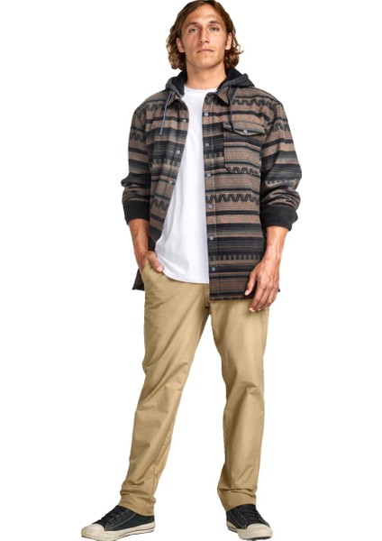 Furnace Bonded Flannel Erkek Siyah Gömlek fiyatları