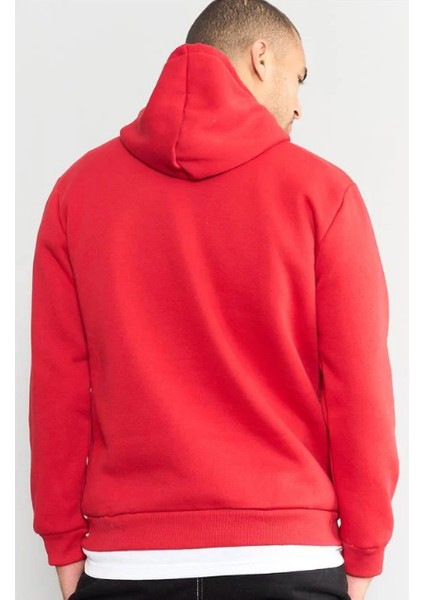 Çetinkaya Mentality 3035 3 Ip Kapşonlu Kırmızı Sweatshirt indirimleri