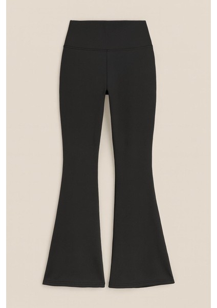 Baskılı Şardonlu Full Likralı Ispanyol Tayt modelleri