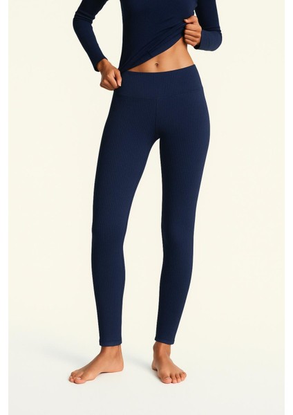 Yüksek Bel Fitilli Düz Tayt fiyatları