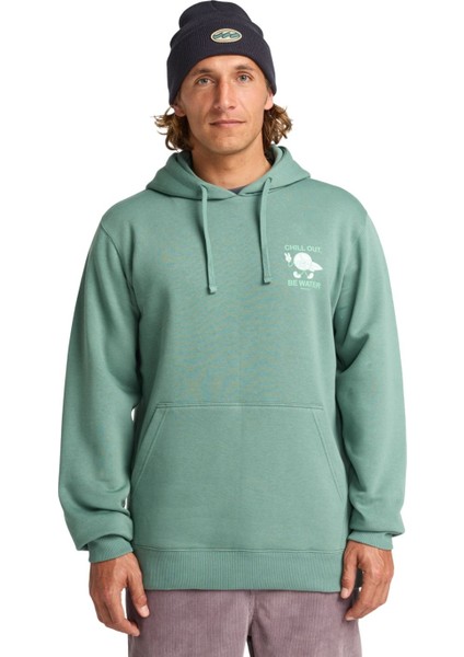 Foundation Po Erkek Yeşil Sweatshirt