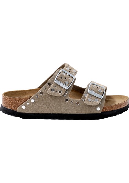 Arizona Rivet Border 1029390 Kadın Terlik Gri