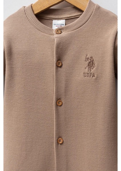 USB2588 - Kahve - U.s. Polo Assn Bebek Erkek Bebek Tulum fiyatları