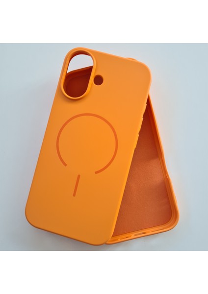 iPhone 17 Magsafe ile Uyumlu Yumuşak Soft Mükemmel Manyetik Esnek Lansman Silikon Kılıf