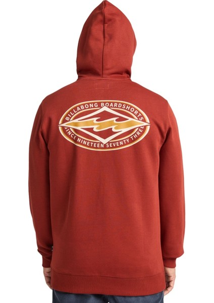 Foundation Zh Erkek Kırmızı Sweatshirt