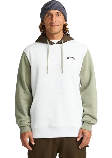 Arch Block Po Erkek Bej Sweatshirt