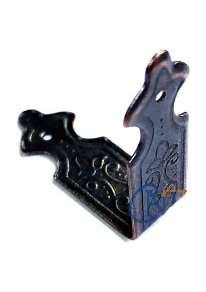 Dekoratif Sandık, Kutu Kenarı, 11X32MM, Eskitme, 100 Adet