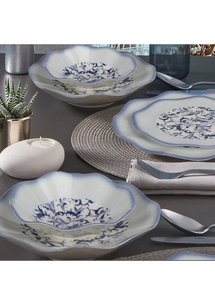Nesrin 24 Parça 6 Kişilik Yemek Takımı 3214 modelleri
