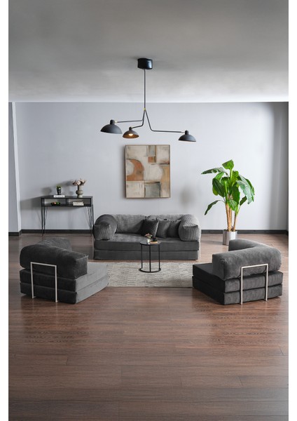 Legom Avanos Aktivite Koltuğu Yatak Olabilen Çok Amaçlı Kanepe Koltuk Takımı Antrasit fiyatları