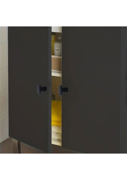 Tek Vidalı Çekmece Kulbu Kulpları Mutfak Mobilya Dolabı Dolap Kulpu Siyah Metal Kulp Düğme fırsatları