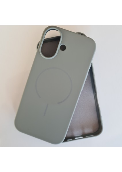 iPhone 17 Magsafe ile Uyumlu Yumuşak Soft Mükemmel Manyetik Esnek Lansman Silikon Kılıf