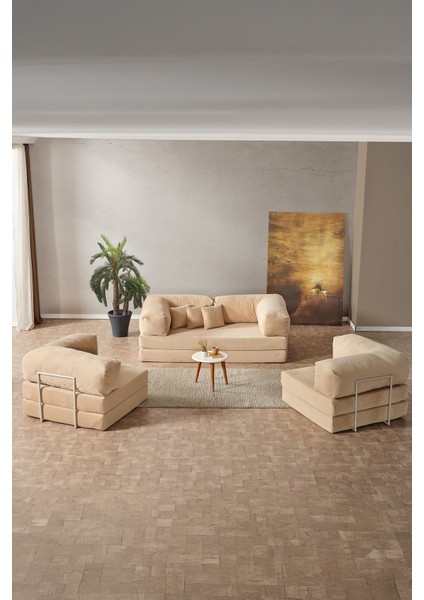 Legom Avanos Aktivite Koltuğu Yatak Olabilen Çok Amaçlı Kanepe Koltuk Takımı Bej fiyatları