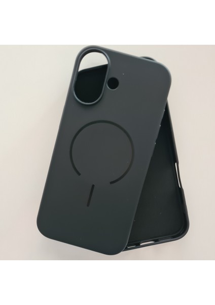 iPhone 17 Magsafe ile Uyumlu Yumuşak Soft Mükemmel Manyetik Esnek Lansman Silikon Kılıf