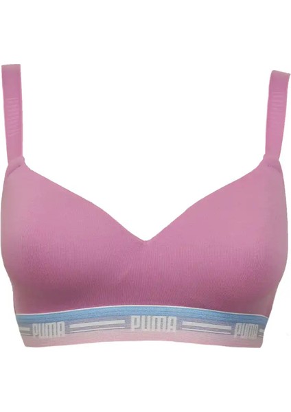 907863-10 Kadın Spor Sütyeni Pembe