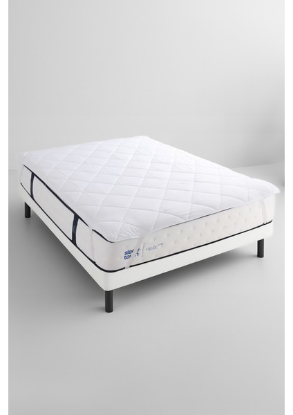 Luxury %100 Pamuk Kapitoneli Vatkalı Yatak Koruyucu Alez modelleri