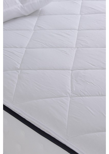 Luxury %100 Pamuk Kapitoneli Vatkalı Yatak Koruyucu Alez indirimleri